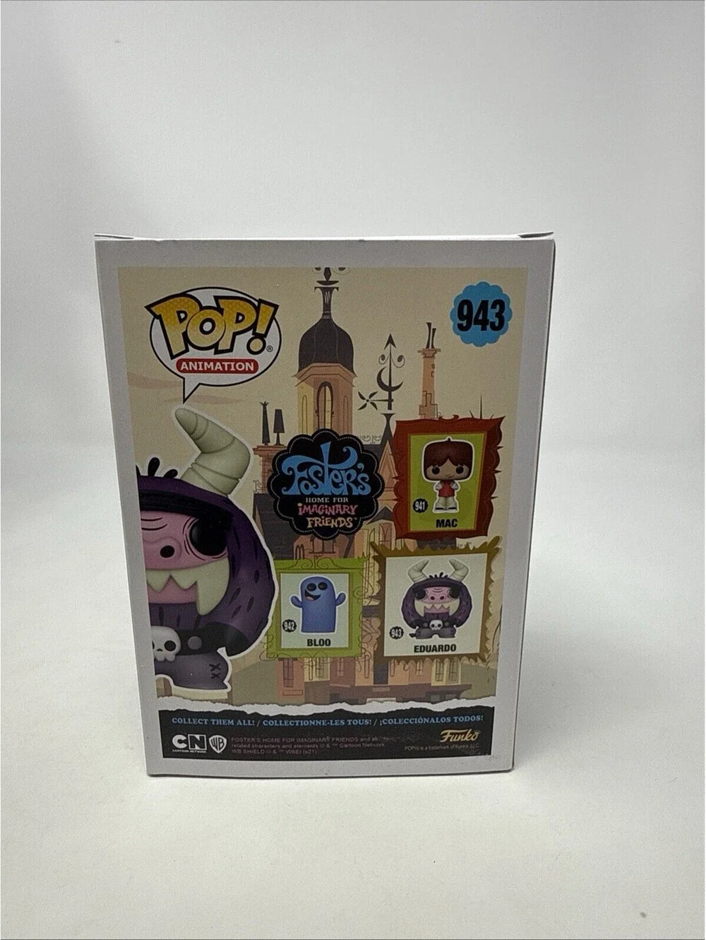 Funko Pop #943 Eduardo Action Figure Foster's Home for Imaginary Friends